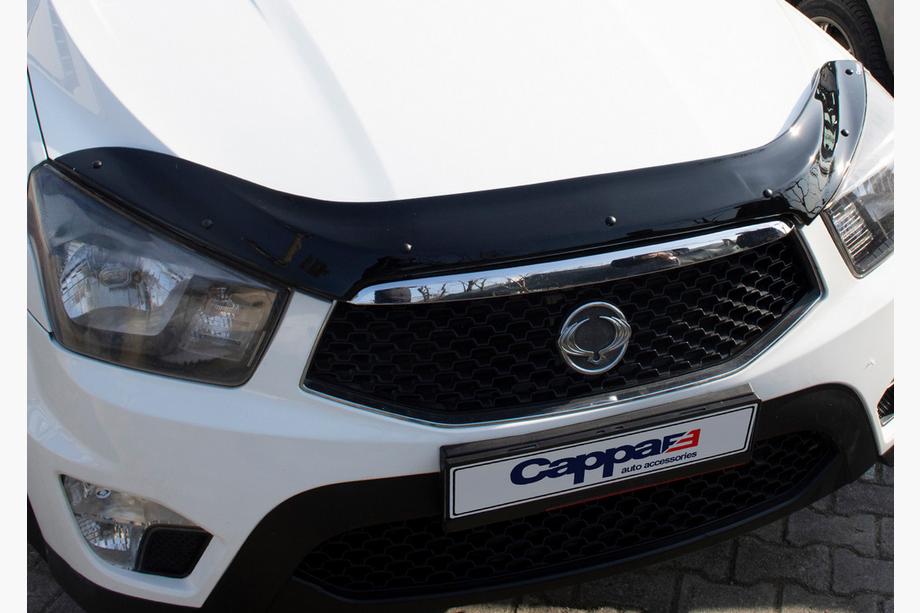 SsangYong Action 2005-2018 Hood Deflector (2013-2018, EuroCap) Image