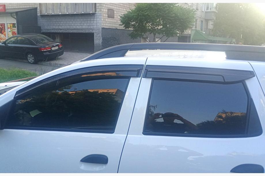 Renault Duster 2018-2024 Window Deflectors (4 pcs, EuroCap) Image