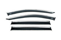 Toyota Rav 4 2019–2025 Window deflectors with chrome trim (4 pcs, Niken) photo 3