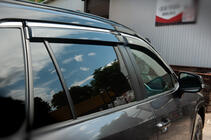 Toyota Rav 4 2019–2025 Window deflectors with chrome trim (4 pcs, Niken) photo 7