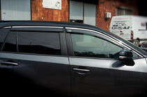 Toyota Rav 4 2019–2025 Window deflectors with chrome trim (4 pcs, Niken) photo 8