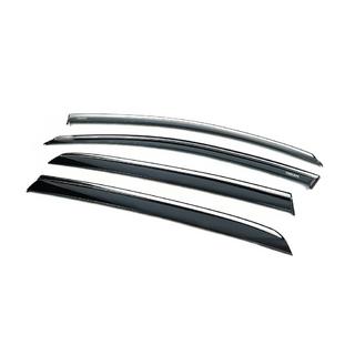 Window Deflectors with Chrome Trim Niken (HB, 4 pcs) photo 4