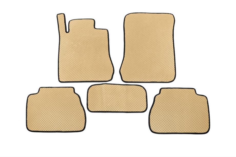 Mercedes E-class W210 1995-2002 EVA Floor Mats (Beige) Image
