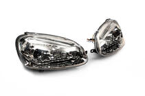 Volkswagen Golf 5 2003-2009 Front headlights with LED lights Silver (2 pcs) photo 3