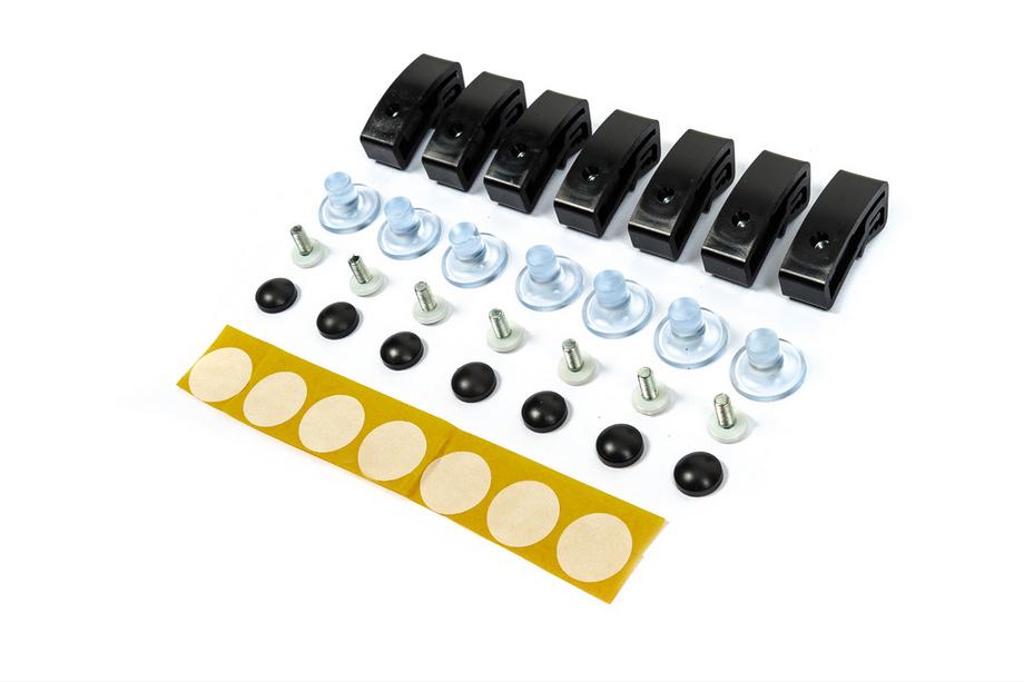 Hood deflector mounting kit (7 pcs, EuroCap) Photo 2