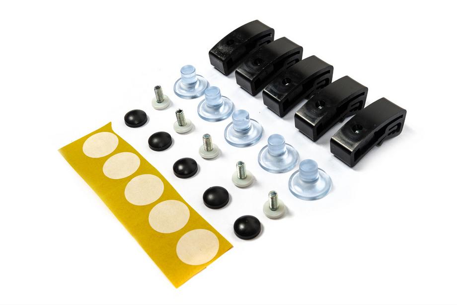 Hood deflector mounting kit (5 pcs, EuroCap) Photo 2