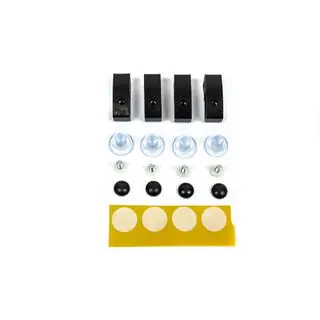 Hood deflector mounting kit (4 pcs, EuroCap) photo 1