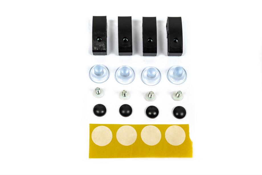 Hood deflector mounting kit (4 pcs, EuroCap) Photo 1