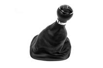 Volkswagen Passat B5 1997-2005 Black gear shift knob with boot (5-speed) photo 3