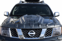 Nissan Navara 2006-2015 Hood Scoop Cover (ABS) photo 2