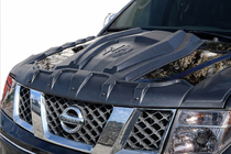 Nissan Navara 2006-2015 Hood Scoop Cover (ABS) photo 1