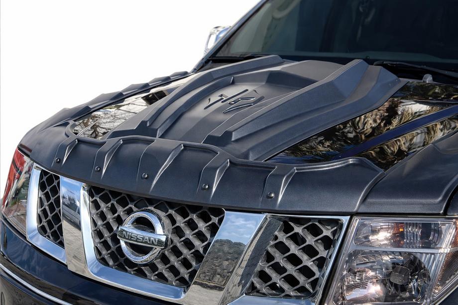 Nissan Navara 2006-2015 Hood Scoop Cover (ABS) Image