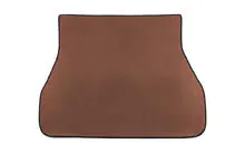 Lexus LX 500d/600 2022- Trunk Mat (EVA, 5-Seater, Brown) photo 2