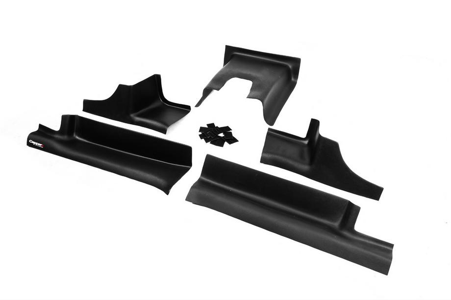 Dacia Duster 2008-2018 Interior door sill protectors EuroCap (5 pcs, ABS) Photo 5