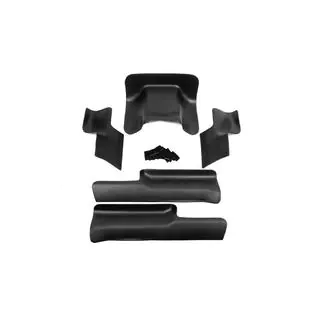 Interior door sill protectors EuroCap (5 pcs, ABS) photo 3