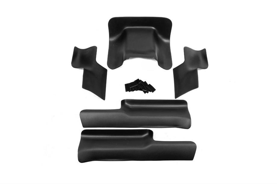 Dacia Sandero 2021- Interior door sill protectors EuroCap (5 pcs, ABS) Photo 3