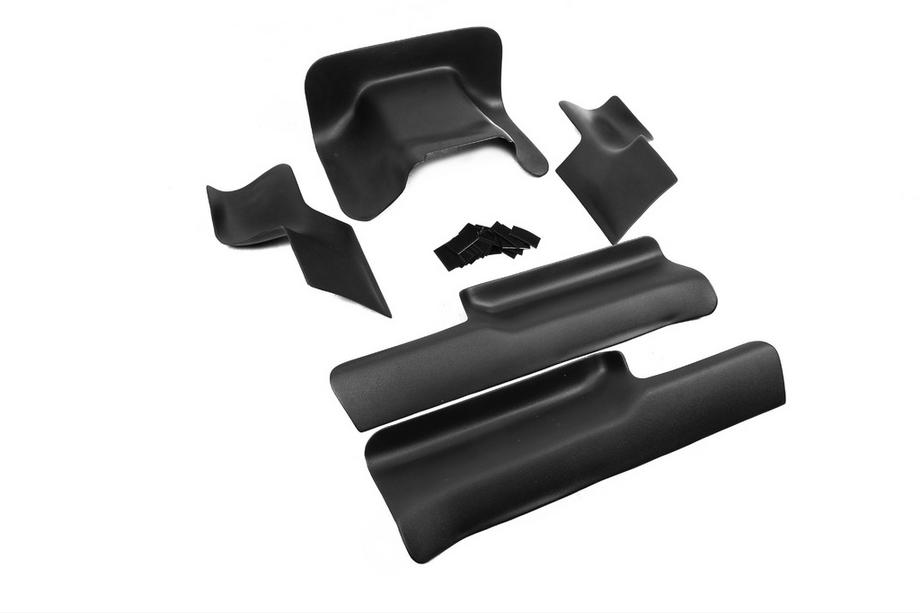 Dacia Sandero 2021- Interior door sill protectors EuroCap (5 pcs, ABS) Photo 5
