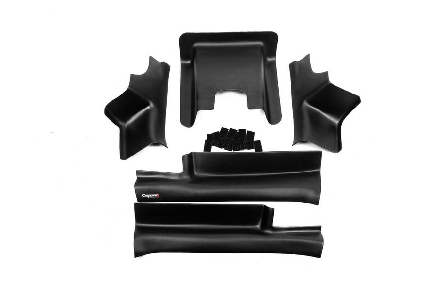 Renault Duster 2018-2024 Interior door sill protectors EuroCap (5 pcs, ABS) Photo 7