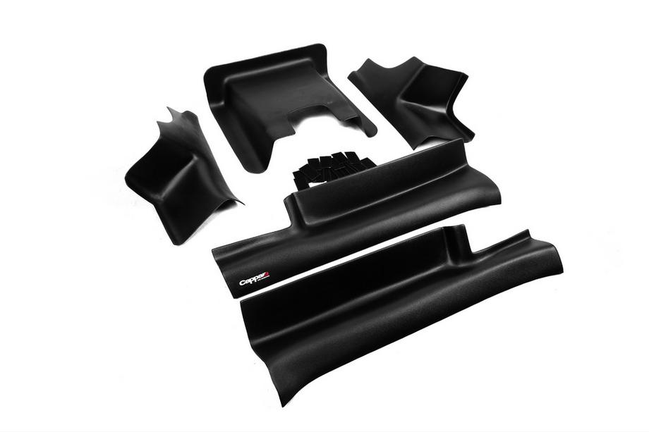Renault Duster 2018-2024 Interior door sill protectors EuroCap (5 pcs, ABS) Photo 8