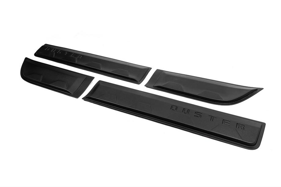 Renault Duster 2018-2024 Door Moldings V2 (4 pcs, ABS) Image