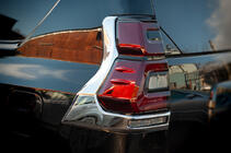 Toyota Land Cruiser Prado 150 2009-2023 Chrome Tail Light Covers V2 (2 pcs, 2018+) photo 3