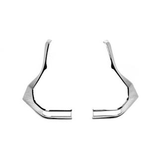 Chrome Tail Light Covers V2 (2 pcs, 2018+) Toyota Land Cruiser Prado 150 2009-2023 photo 4