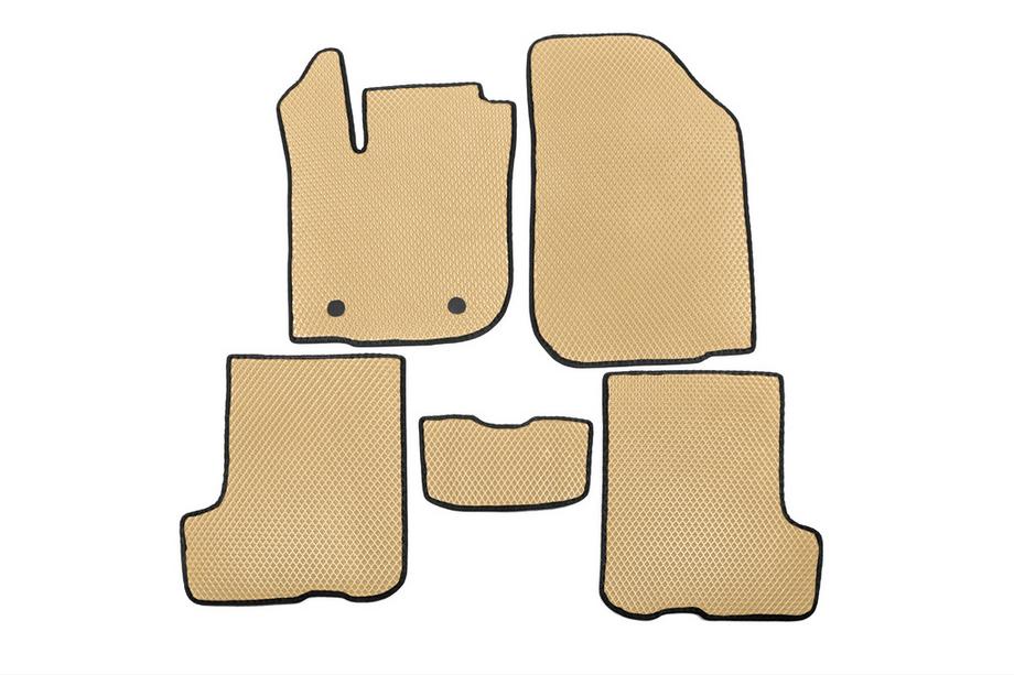 Dacia Sandero 2013-2020 EVA Floor Mats (Beige) Image