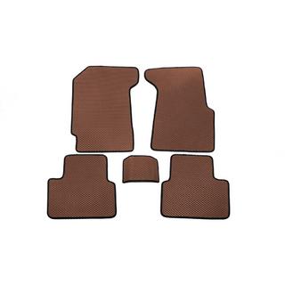 EVA Floor Mats (Brown) Honda Civic 1991-1995 photo 1