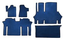 Mercedes Vito W639 2004-2014 EVA V2 Floor Mats (Pickup Only, Full Set, Blue) photo 2
