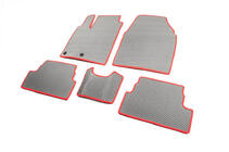 Nissan Qashqai 2010-2014 EVA floor mats gray photo 2