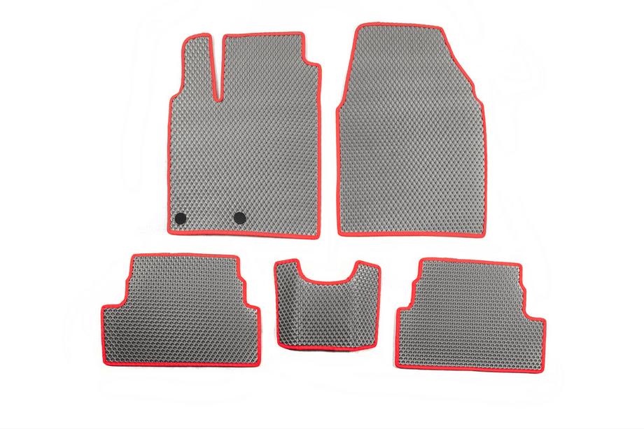 Nissan Qashqai 2007-2010 EVA floor mats gray Image