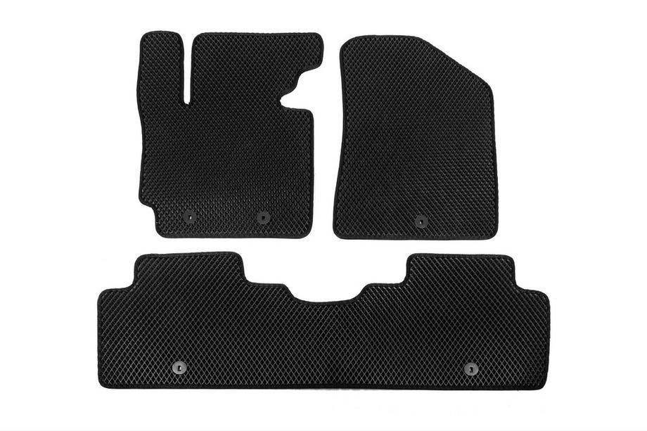 Kia Soul II 2013-2018 EVA Floor Mats (black) Image