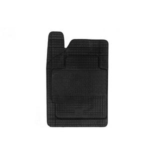 Universal Driver Rubber Floor Mat (1 pc, Polytep) photo 1