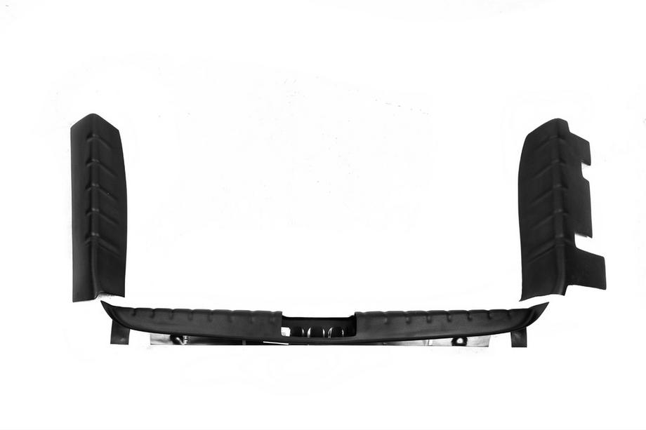 Dacia Duster 2008-2018 Rear Bumper Sill Protector EuroCap (ABS) Photo 3