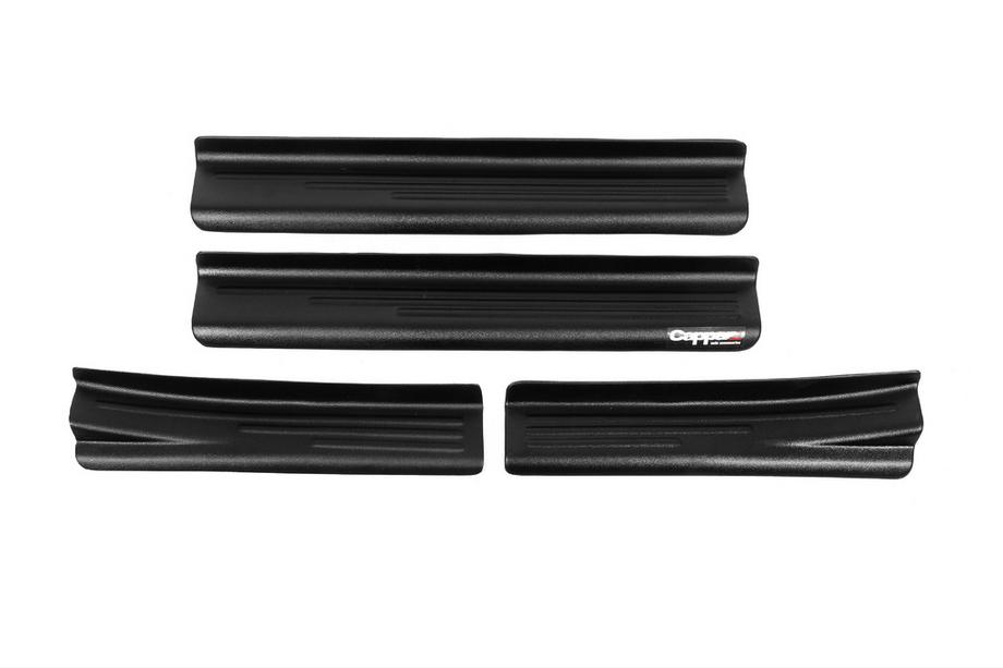 Renault Duster 2008–2017 Interior door sill protectors EuroCap (4 pcs, ABS) Photo 3