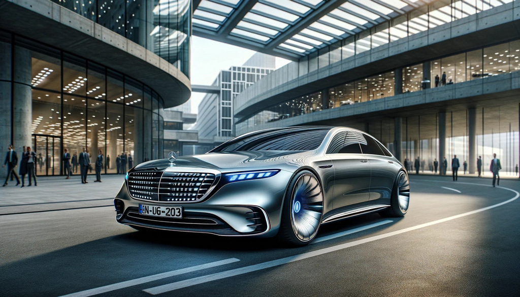 New Mercedes S-Class W224: Futuristic Masterpiece