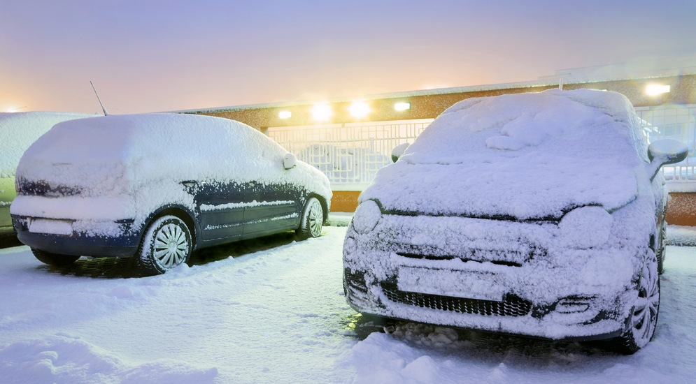 What not to do with a car in winter