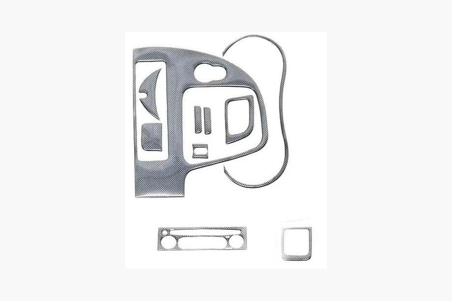 Renault Kangoo 2008–2020 Carbon Dashboard Trim (small set) Image