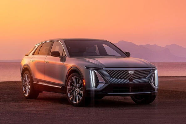 The new Cadillac Lyriq electric crossover