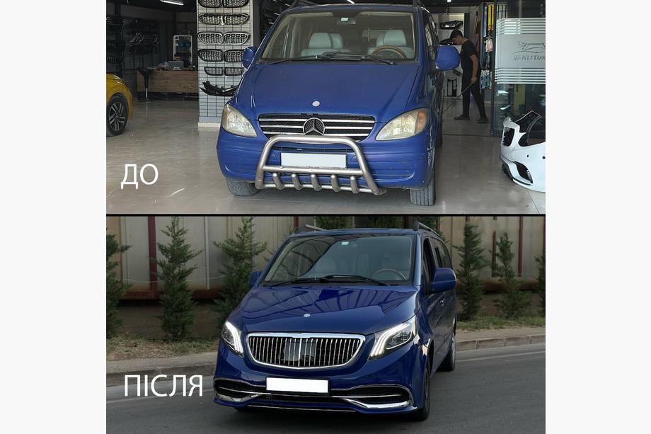 Mercedes Vito W639 2004-2014 Facelift Kit to W447 Maybach Photo 1