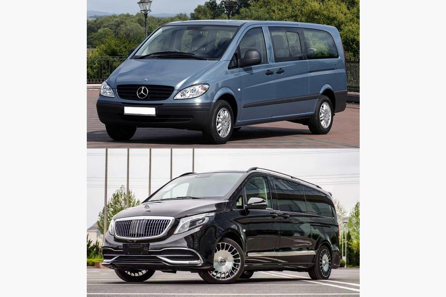 Mercedes Viano 2004-2014 Facelift Kit to W447 Maybach Photo 10