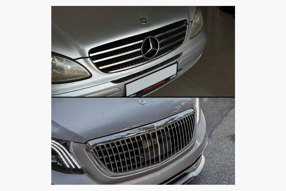 Mercedes Viano 2004-2014 Facelift Kit to W447 Maybach Photo 5