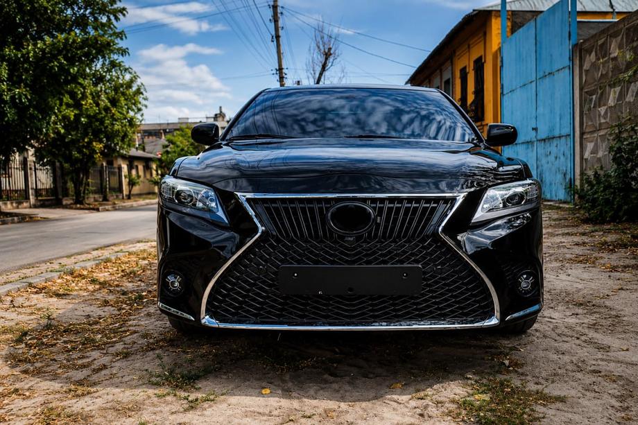 Toyota Camry 2006-2011 Front bumper assembly (facelift, Lexus-style V2) Image