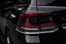 Toyota Land Cruiser 200 2007-2021 Tail Lights 2008-2015 (Sequential Red) photo 2