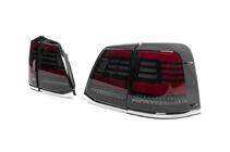 Toyota Land Cruiser 200 2007-2021 Tail Lights 2008-2015 (Sequential Red) photo 4