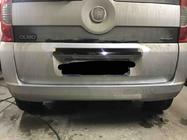 Peugeot Bipper 2008-2017 Chrome trim above license plate (stainless steel) Carmos - Turkish Stainless Steel photo 6