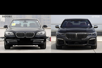 BMW 7 Series F01/F02 2008-2015 Facelift Kit to G12 M760 (with trunk lid and rear fender replacement) photo 133