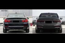 BMW 7 Series F01/F02 2008-2015 Facelift Kit to G12 M760 (with trunk lid and rear fender replacement) photo 131