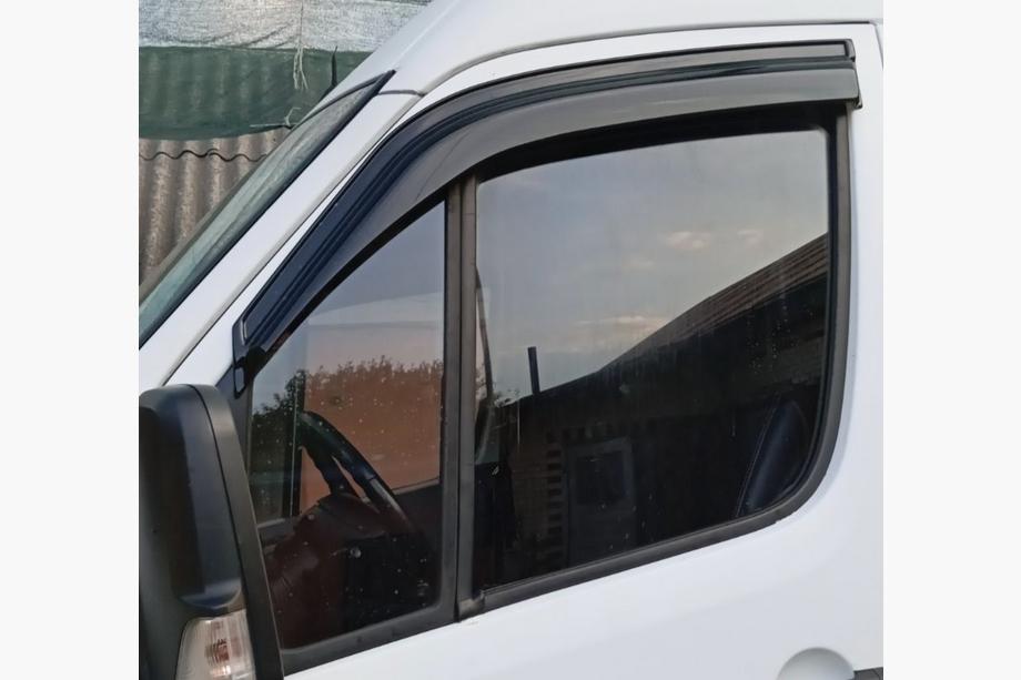 Mercedes Sprinter W906 2006–2018 Window Deflectors (2 pcs, EuroCap) Photo 1