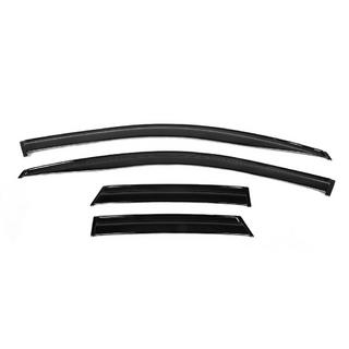 Window Deflectors (4 pcs, EuroCap) Opel Crossland X 2017-2024 photo 1
